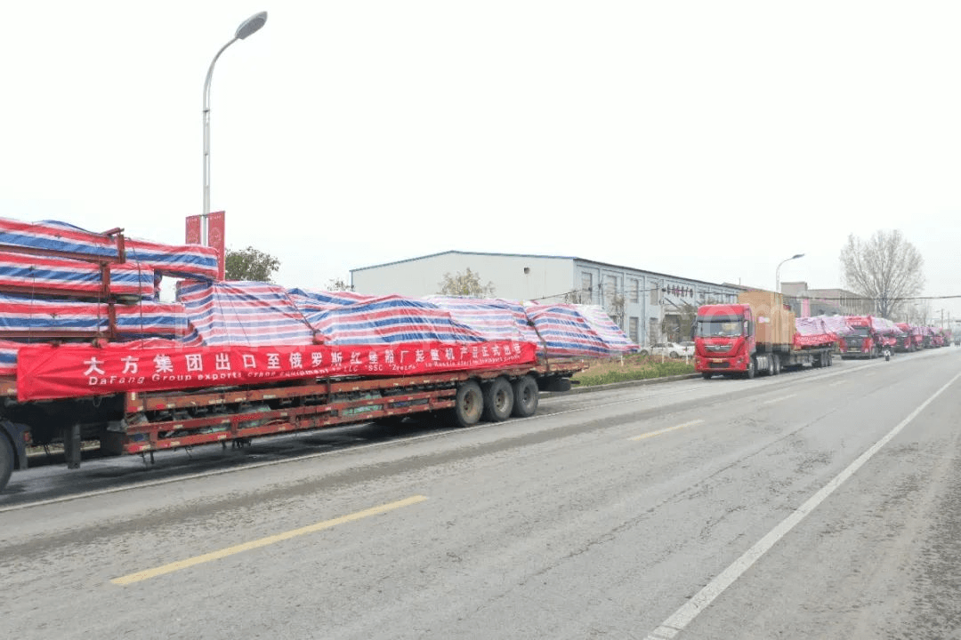 Dafang Smart Cranes Exported to a Russian Shipyard