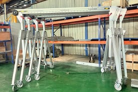 アルミガントリークレーン1スケール