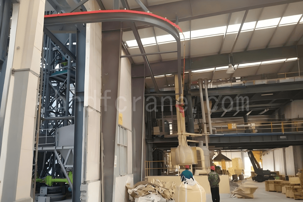 Monorail Crane Bagged industrial materials