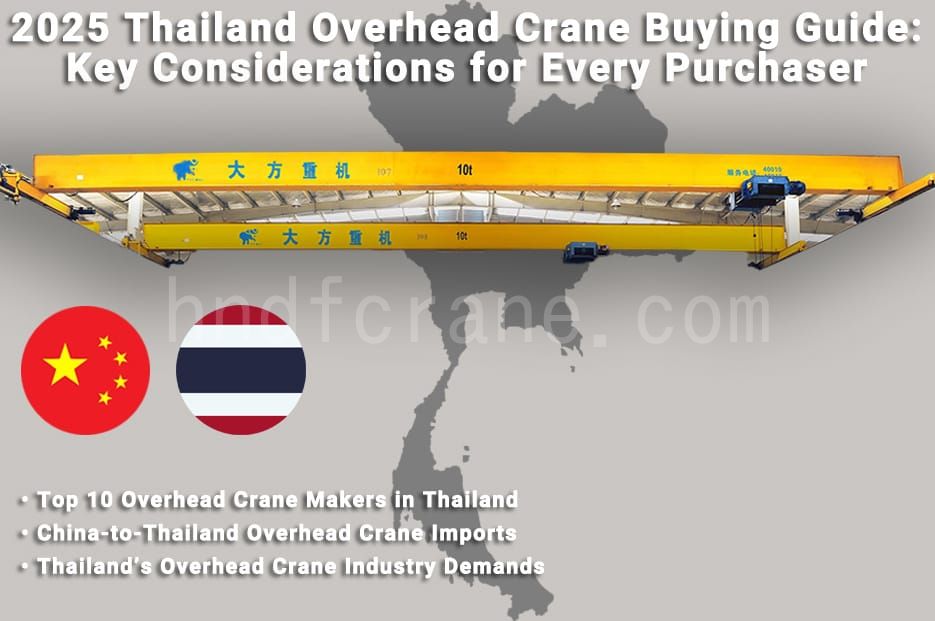 Thailand overhead crane
