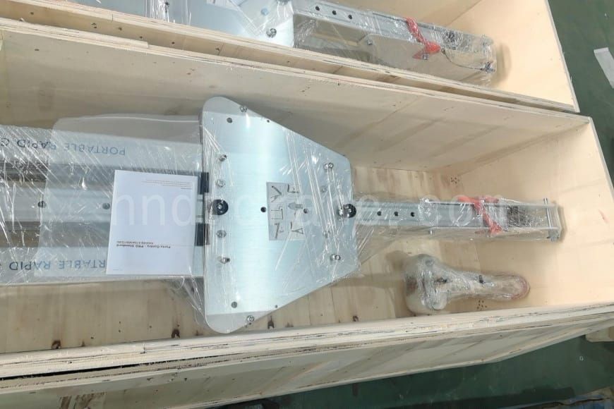 1 Ton Aluminum Gantry Crane Delivered to South Korea1
