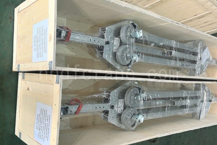 1 Ton Aluminum Gantry Crane Delivered to South Korea2