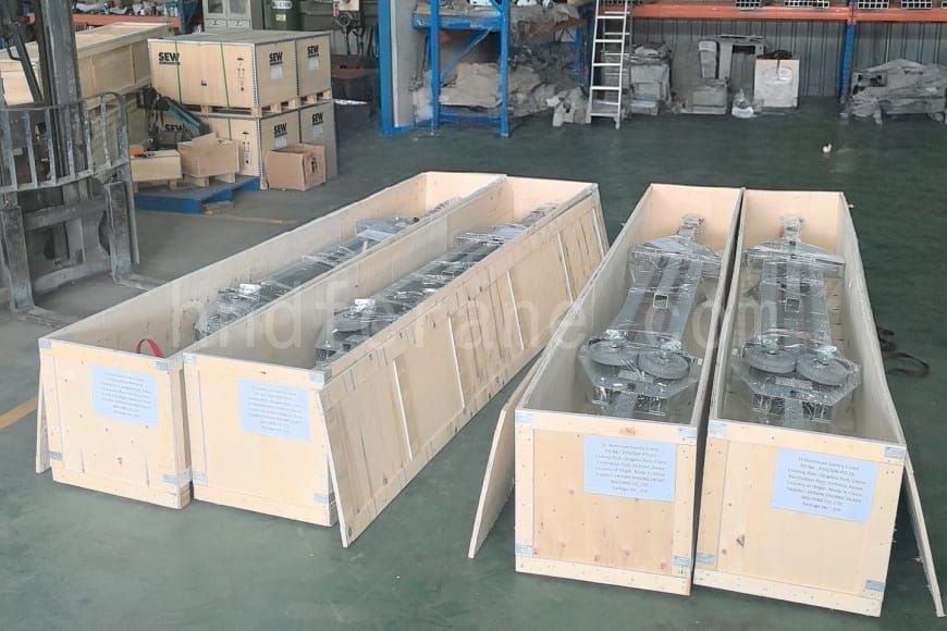 1 Ton Aluminum Gantry Crane Delivered to South Korea3