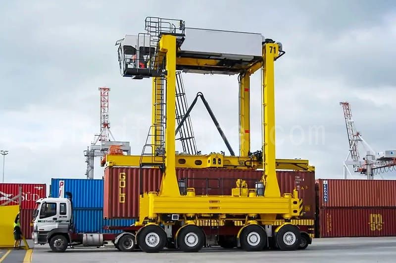 Container stacking and transportation in ports and terminals