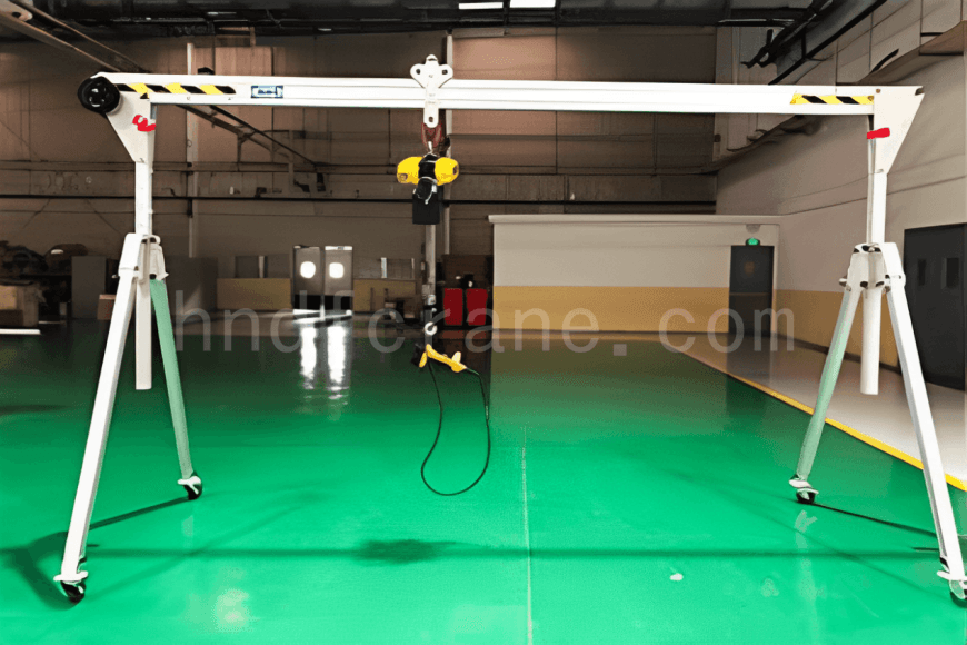 Foldable Aluminum Gantry Crane watermarked
