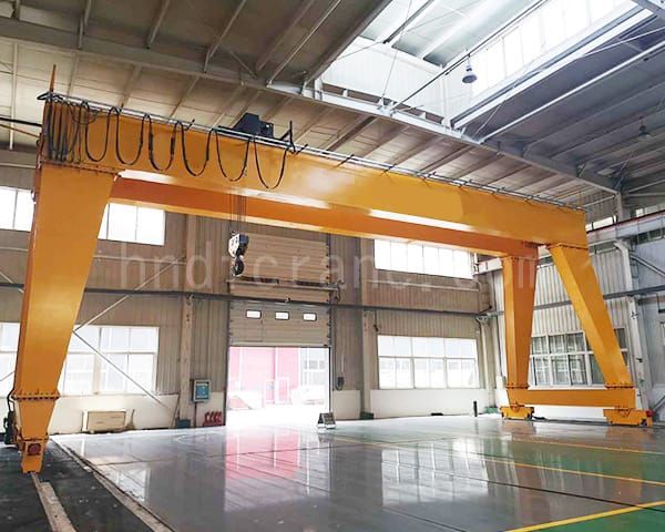 15 Ton European Double Girder Gantry Crane