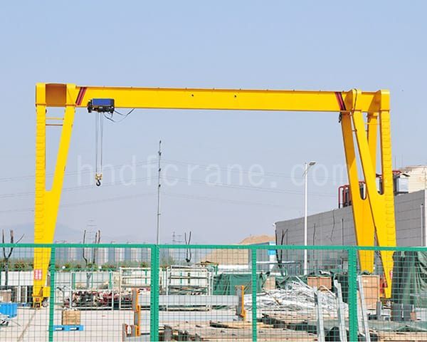15 Ton European Single Girder Gantry Crane
