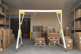 2 ٹن ایلومینیم پورٹیبل گینٹری کرین