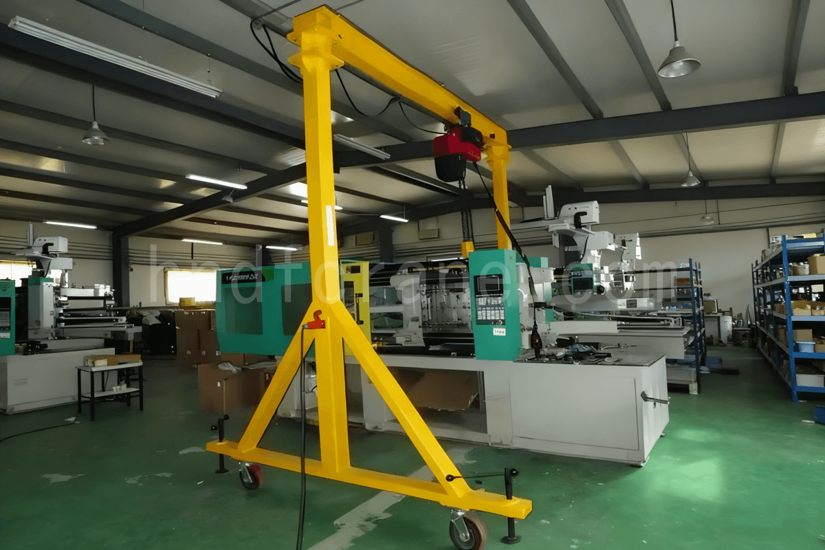 2 ٹن گینٹری کرین کی بحالی اور مرمت کی ورکشاپس