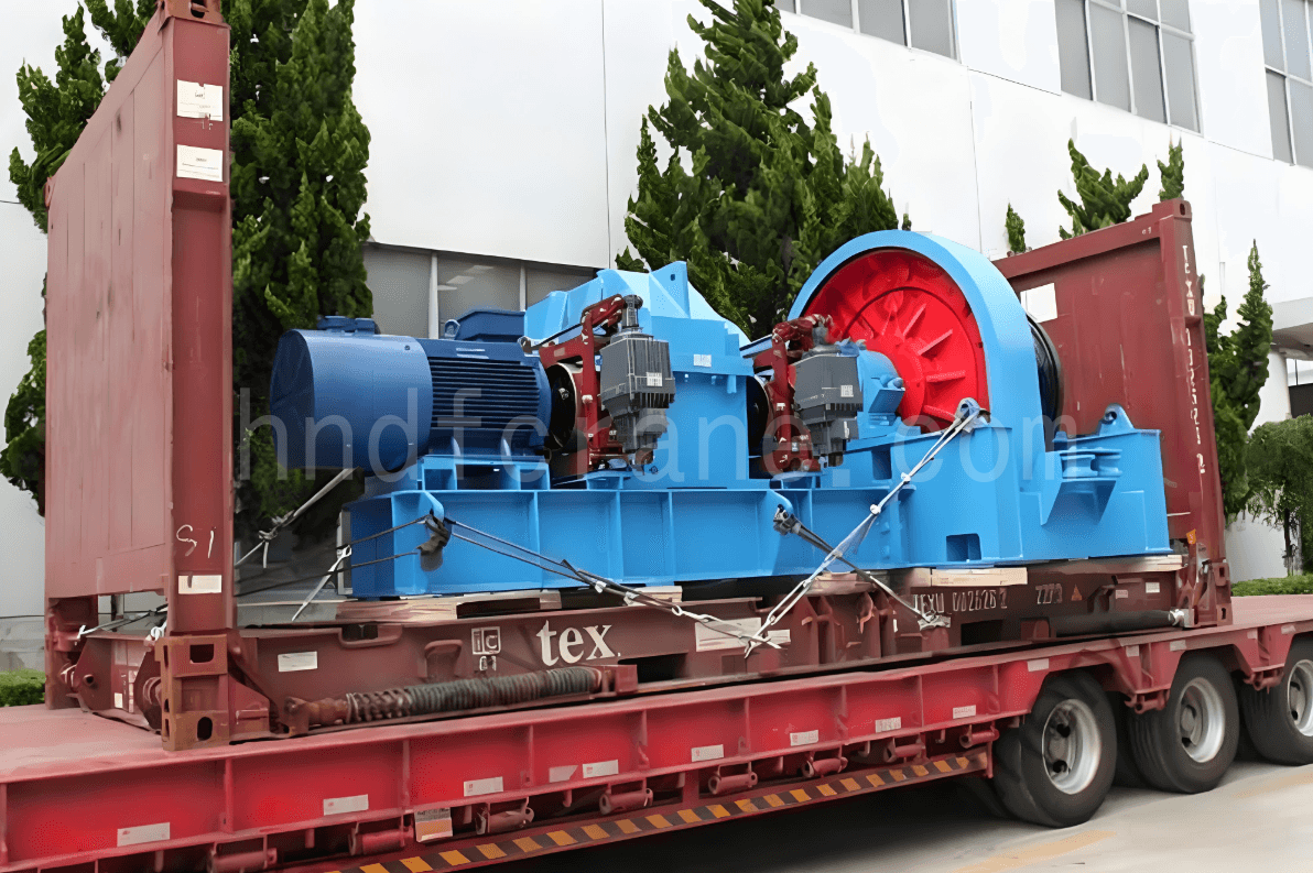 500 kN Friction Winch Delivered to Singapore