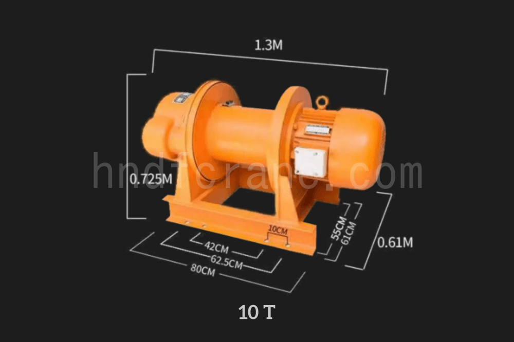 Electric Wire Rope Winch Parameters3