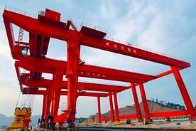 GJM40.5tコンテナガントリークレーンをモンゴルへ輸出