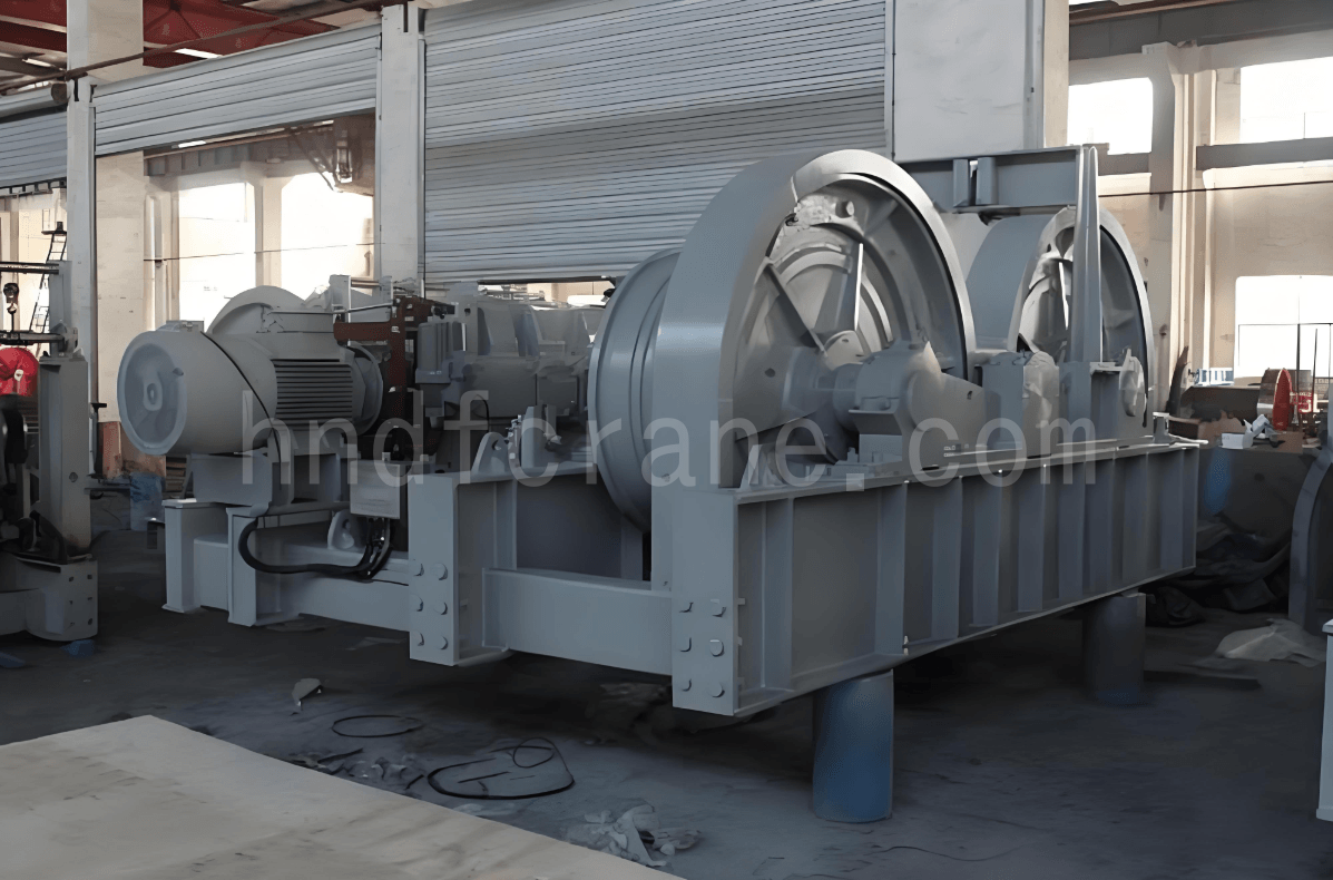 India Project 280 kN Friction Winch Shipment2