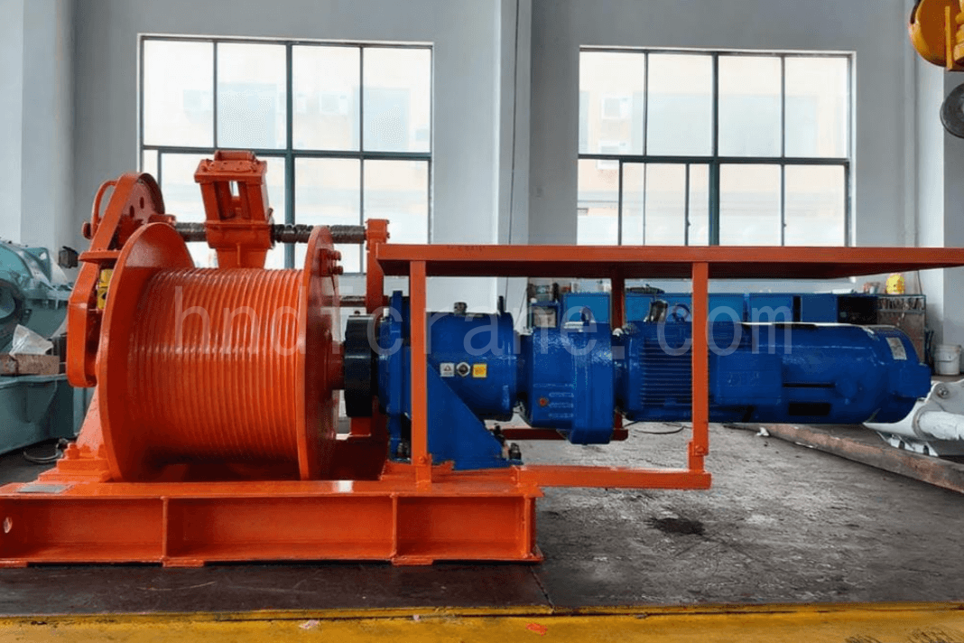 Integrated Slow Speed Winch