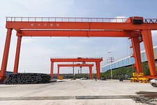 Intelligent Scrap Handling with MG25t Electromagnetic Gantry Crane 3