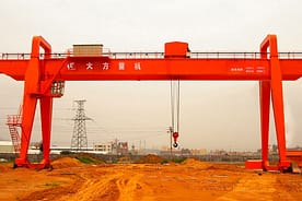 MG80tダブルガーダーガントリークレーン