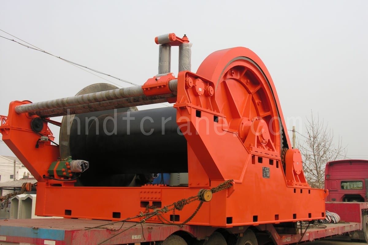 Main Hoisting Winch for 900 Ton Bridge Erecting Machine 1