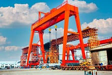 ربڑ کے ٹائرڈ کنٹینر گینٹری کرینیں۔