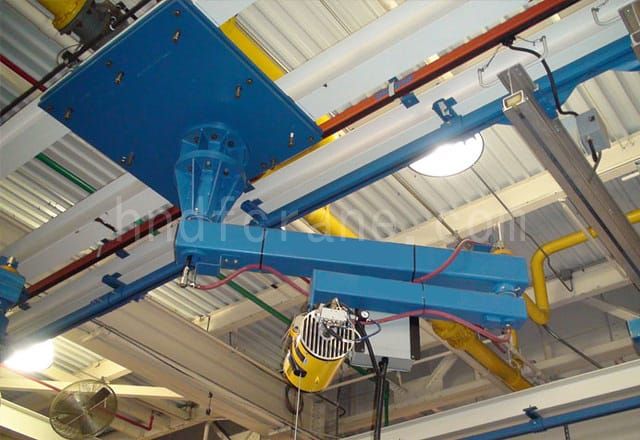 Ceiling Mounted Articulating Jib Crane