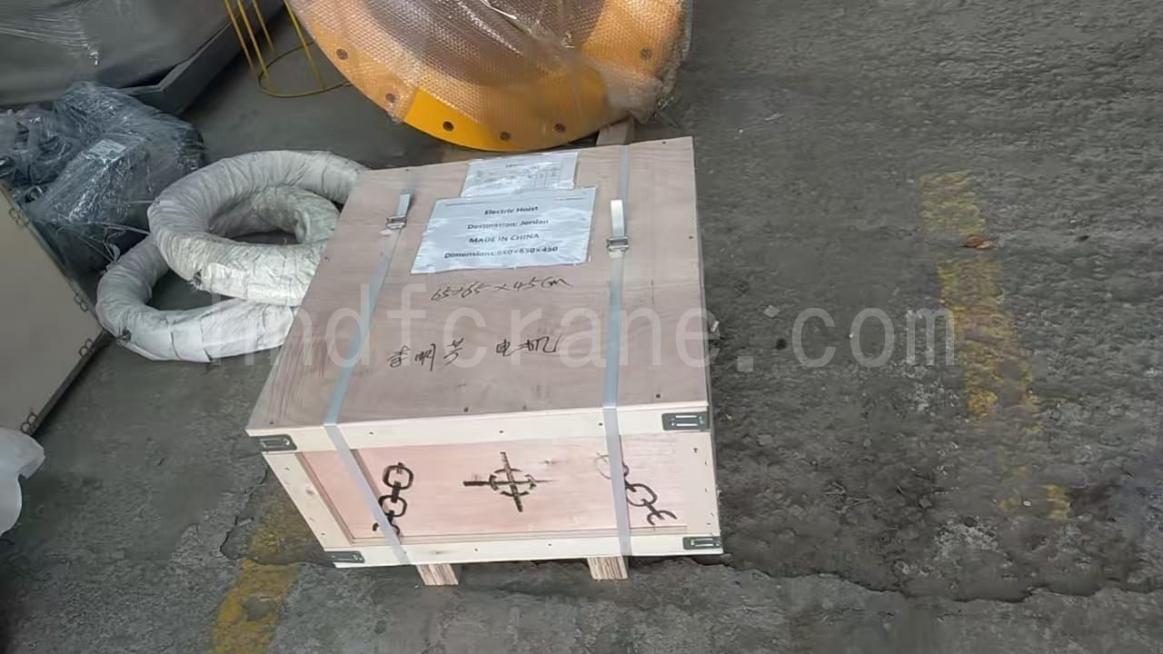 European type hoist trolley