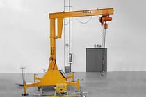nabídka přenosných otočných jeřábů