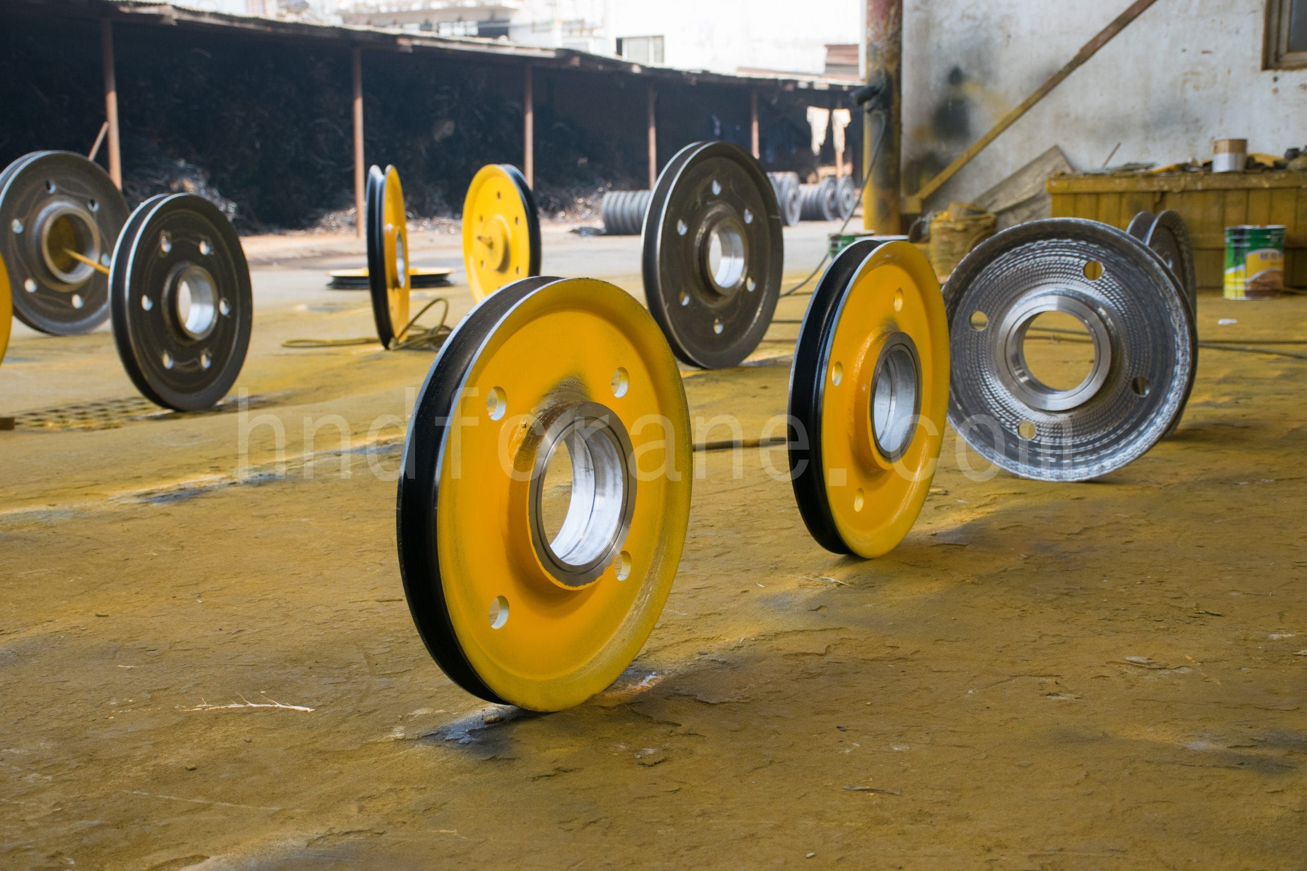 forged crane sheaves