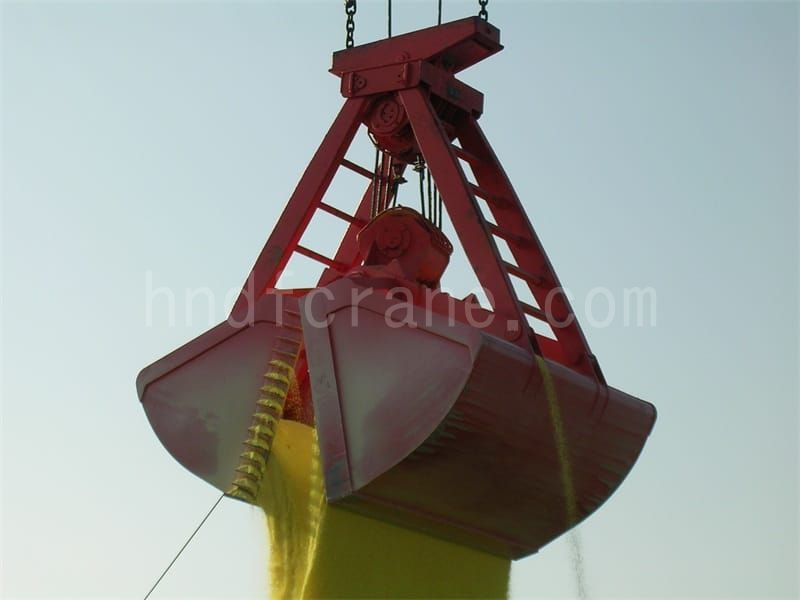 यांत्रिक चार रस्सी सीपी बाल्टी पकड़ लेता है 2