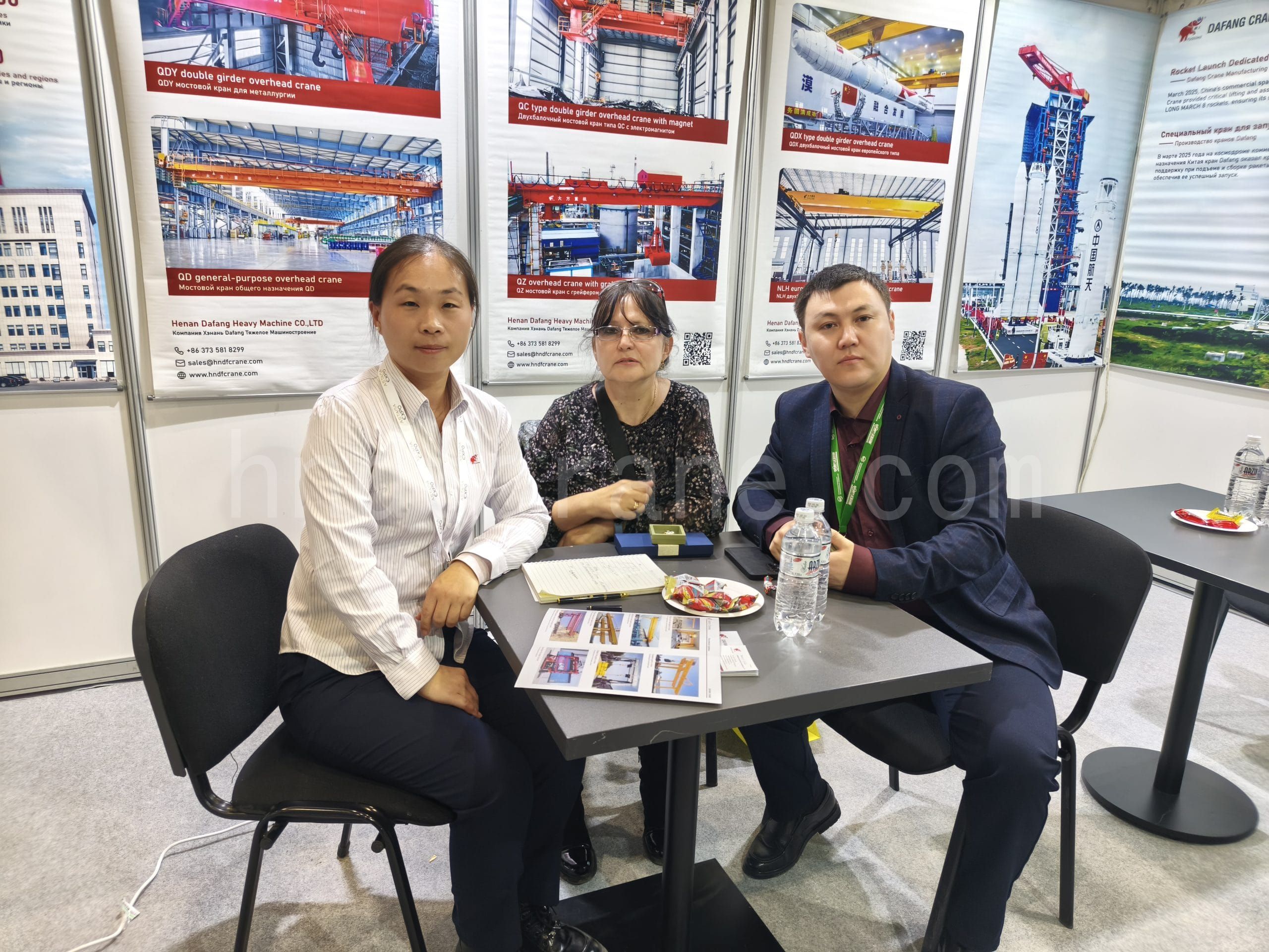 Dafang Crane at Exhibitions