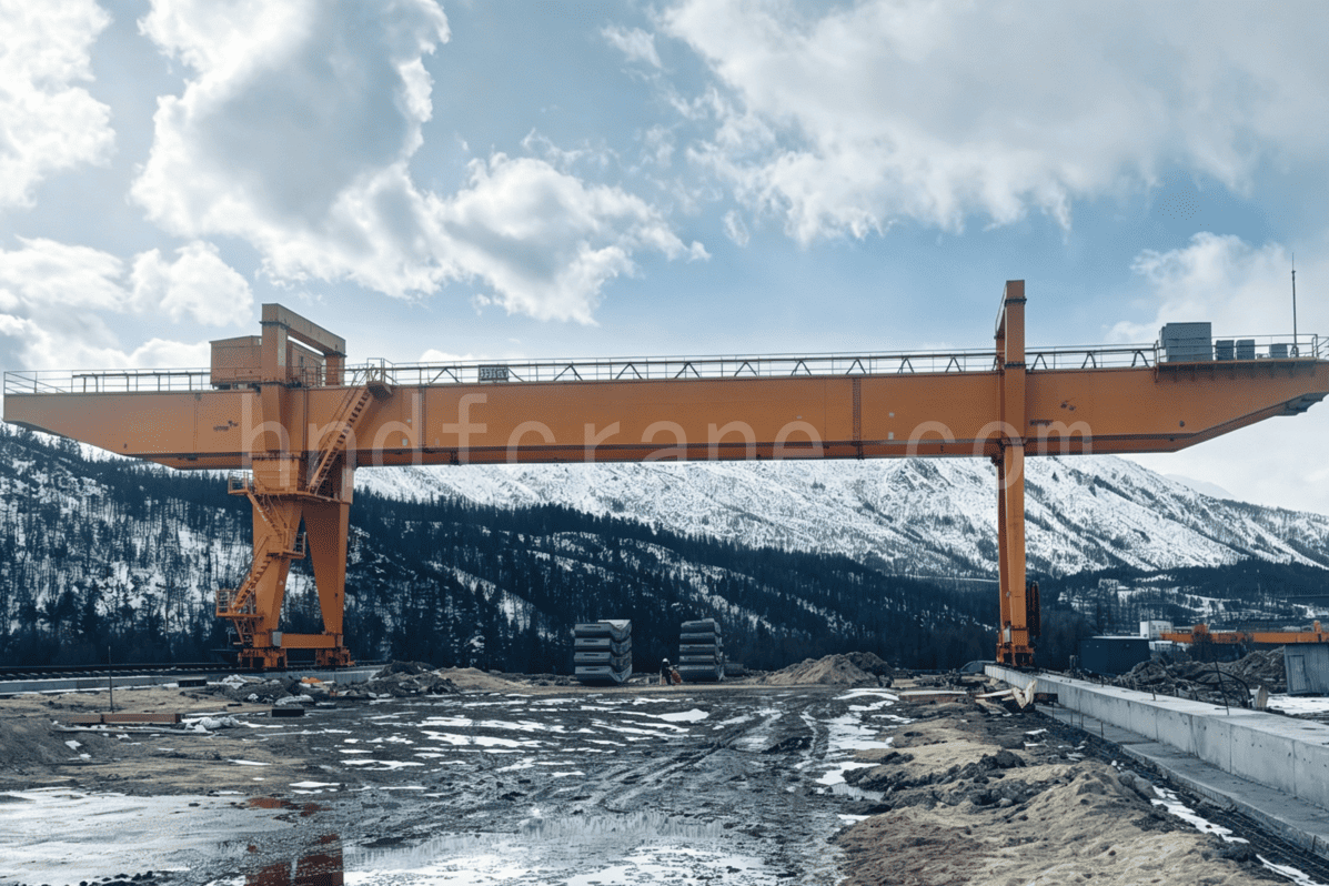 double girder gantry crane for russia