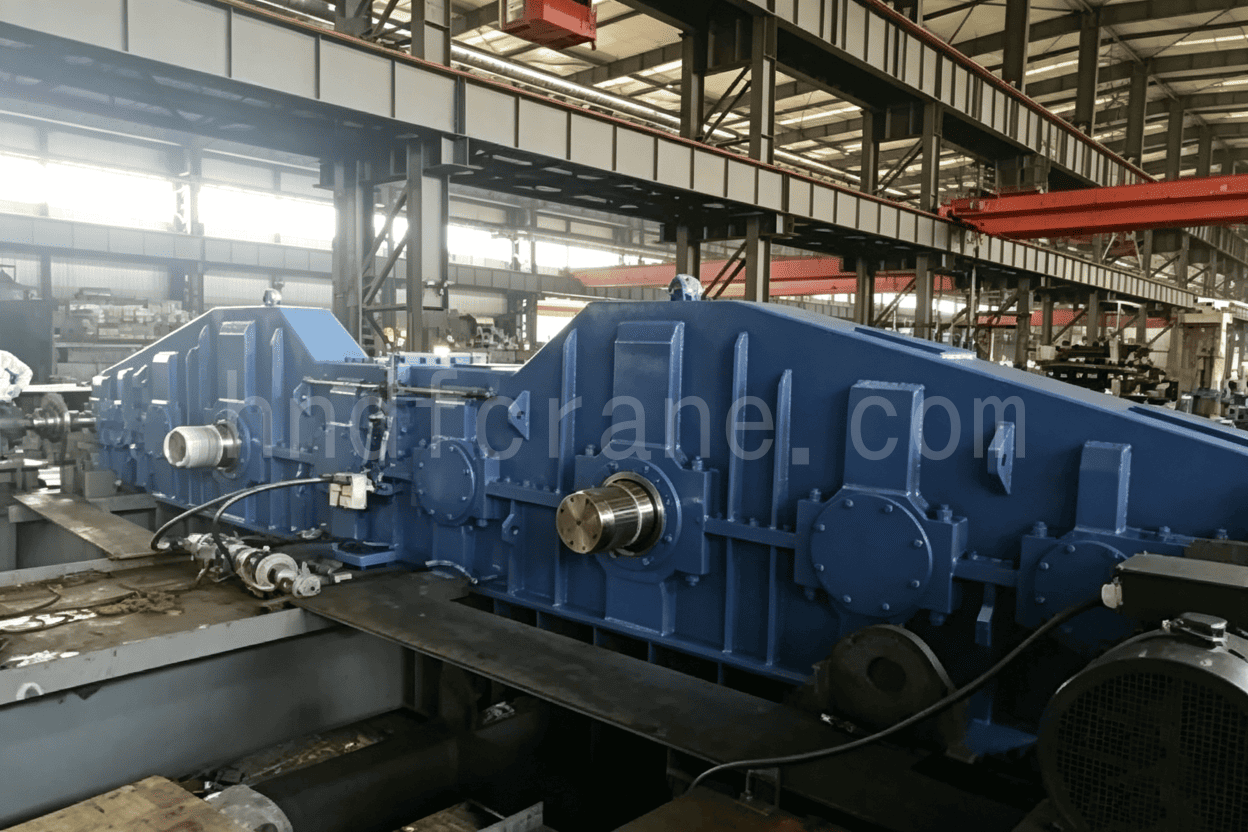 Integral large reducer