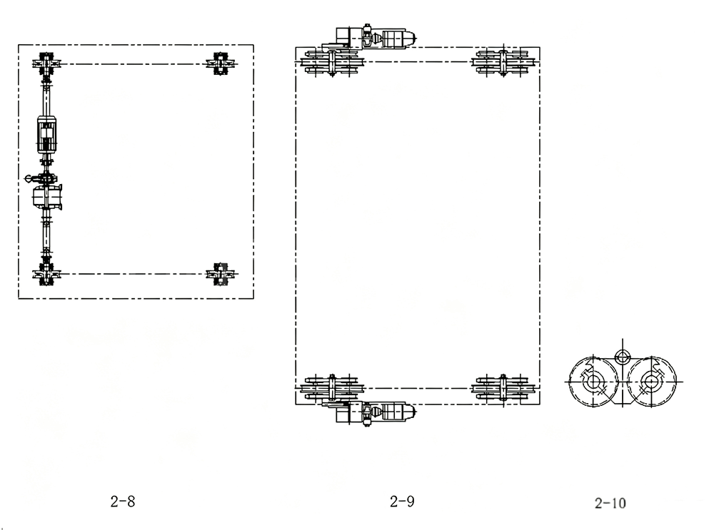 Wheel equalizing beam structure type