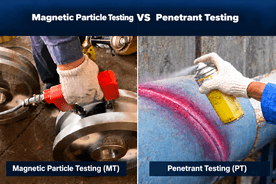 Magnetic Particle Testing VS Penetrant Testing