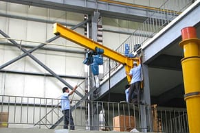 BZQ wall mounted jib cranes 1