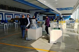 お客様が大芳工場を訪問3