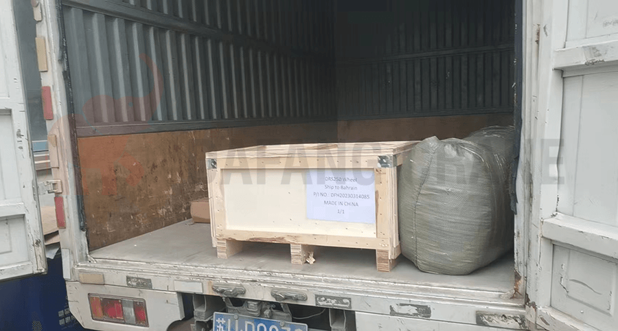 Livraison de blocs de roue DRS