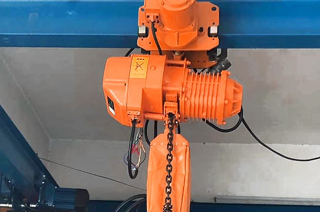 Palan électrique à Chaîne – Grue De Levage électrique, Poids 35-49 Kg, Origine Chine, Pour Atelier Et Chantier