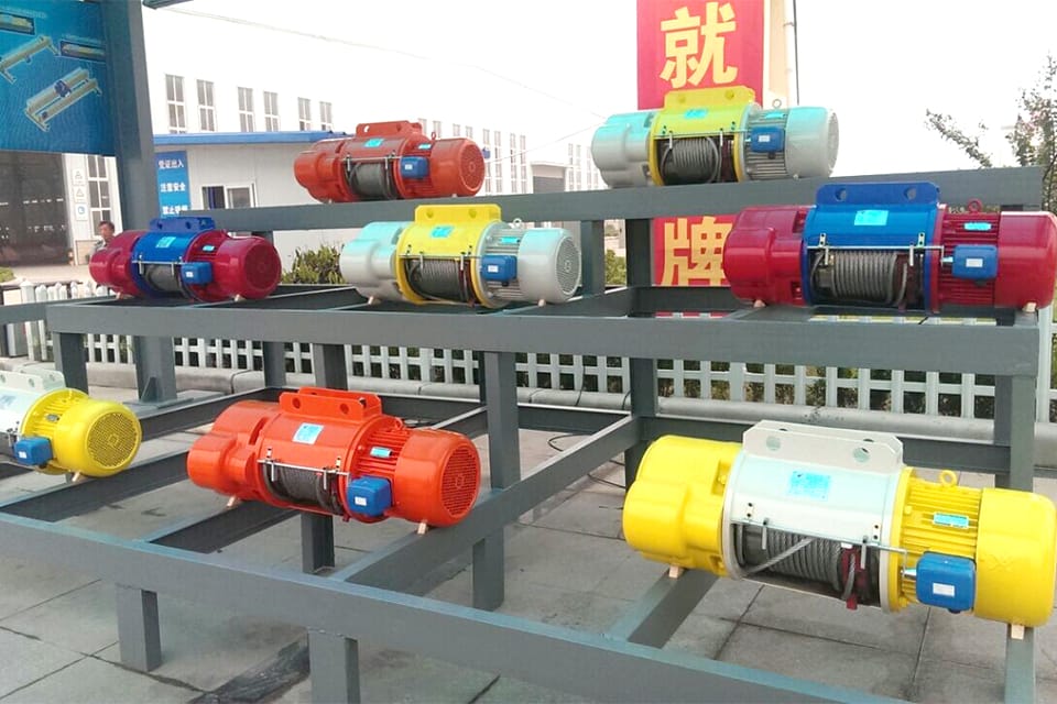Electric wire rope hoist