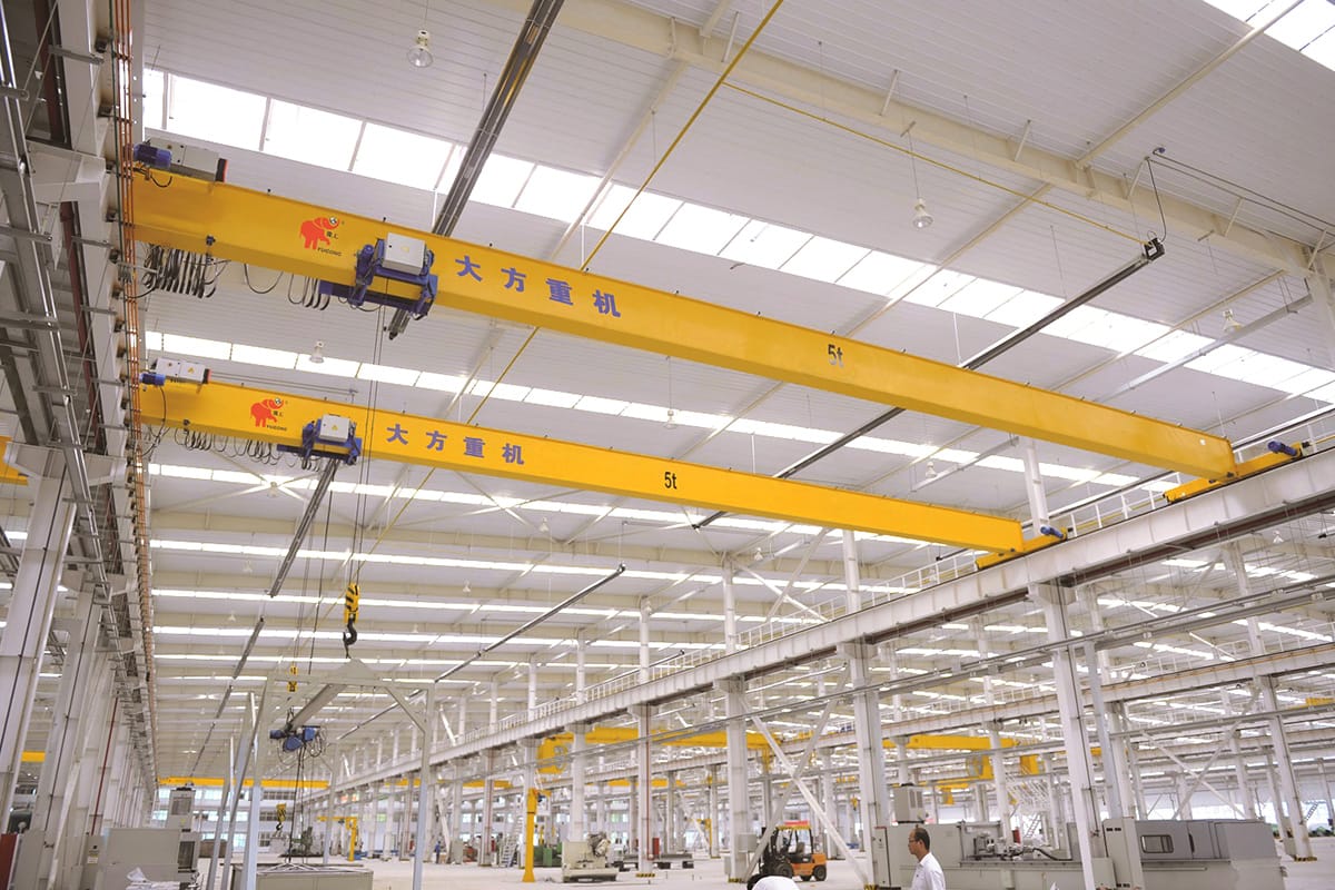 European type overhead crane