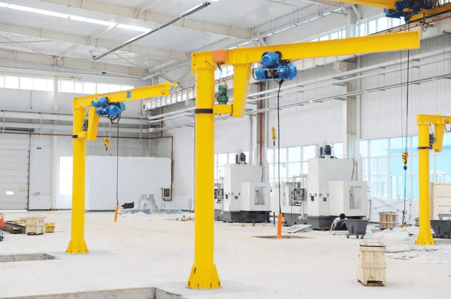 Floor Mounted Jib Crane