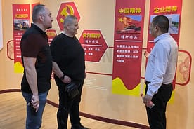 ロシアの顧客が大芳工場を訪問1