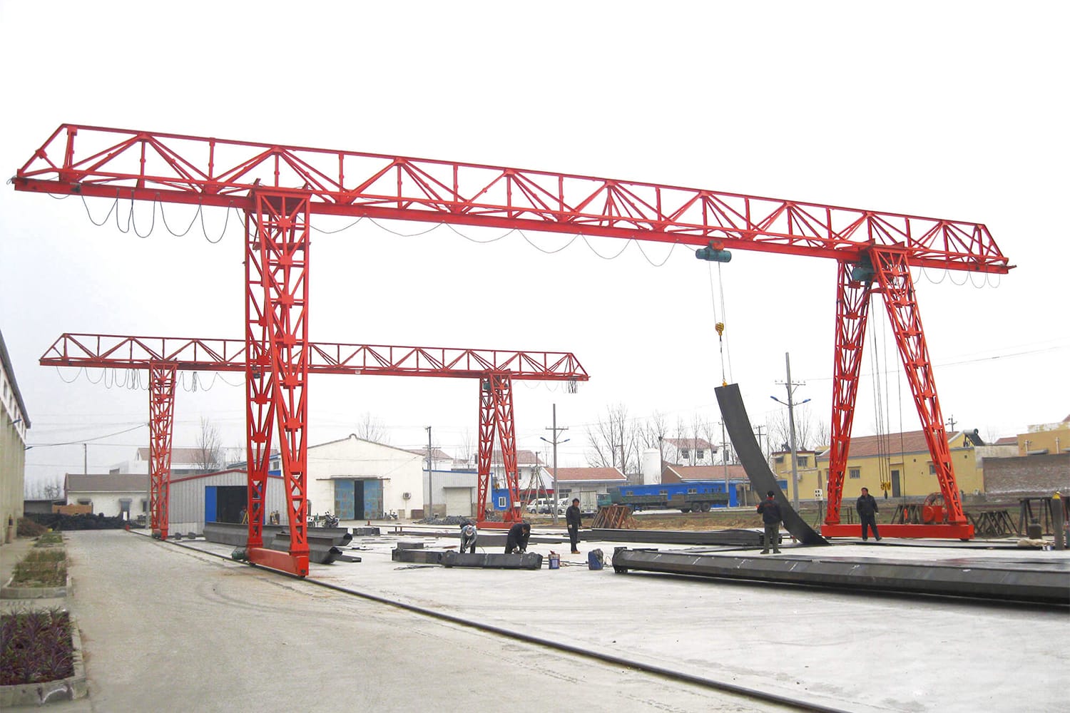 Truss Type Single Girder Gantry Crane
