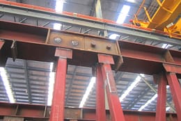 trussed gantry کرین تیار 3